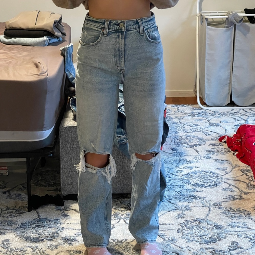 Abercrombie High rise 90s jeans